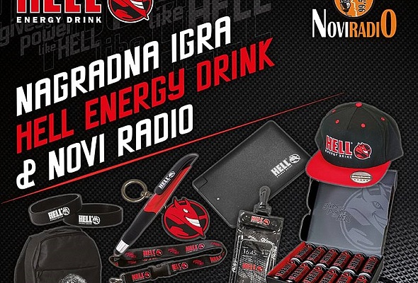 Nagradna igra uz Hell Energy Drink na Novom radiju - Lifestyle - Novi Radio, Đakovo