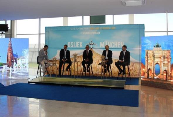 Izravna međunarodna zračna linija Osijek-München - Gospodarstvo - Elatus