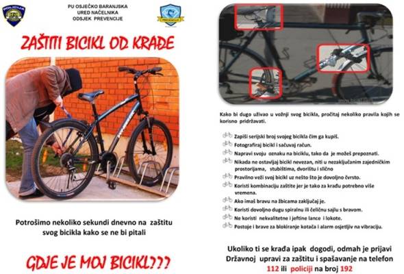 Đakovčanin ukrao bicikl ispred trgovačkog centra - Vijesti - Elatus