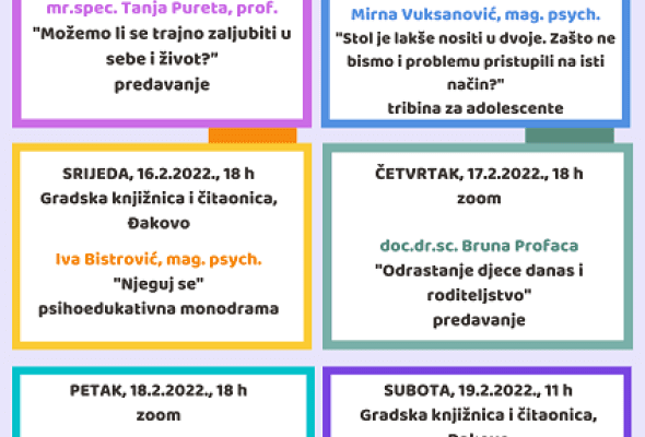 Najavljen 15. Tjedan psihologije u Đakovu - Vijesti - Elatus