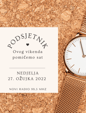 U nedjelju počinje ljetno računanje vremena - Vijesti - Elatus