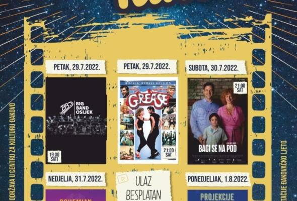 Ljetno kino u Đakovu - Culture - Elatus