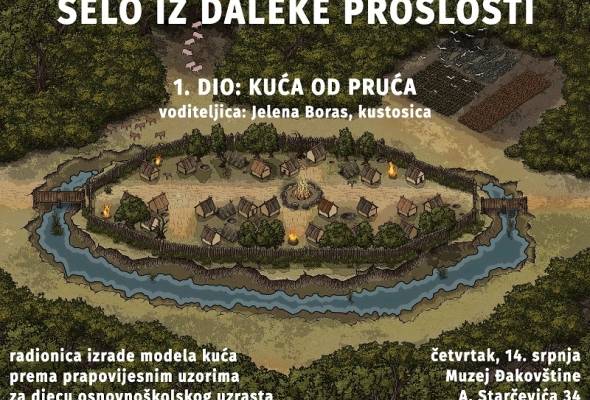 Radionica "Selo iz daleke prošlosti" u Muzeju Đakovštine - Vijesti - Elatus