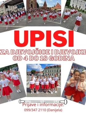 Pridružite se Đakovačkim mažoretkinjama KUD-a "Sklad'' - Lifestyle - Novi Radio, Đakovo
