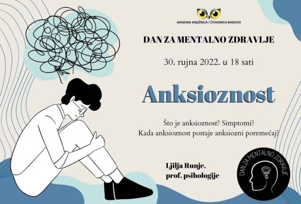 Predavanje o anksioznosti u GKČ Đakovo - Vijesti - Elatus