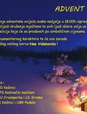 ,,Advent u Kešincima'' u znaku humanitarne pomoći - Culture - Elatus