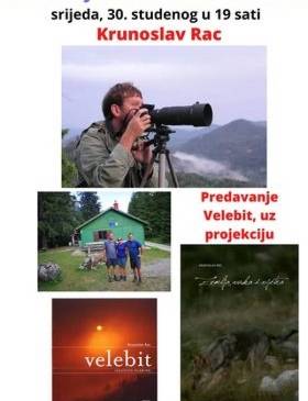 Krunoslav Rac i predavanje "Velebit'' u đakovačkoj gimnaziji - Culture - Elatus