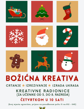 Božićne radionice Gradske knjižnice i čitaonice - Culture - Elatus