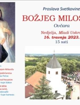 Ovčara: Svetkovina Božjeg milosrđa u Duhovnom centru Božjeg milosrđa - Culture - Elatus