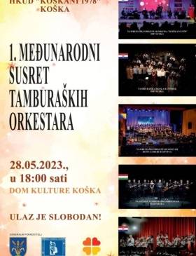 1. Međunarodni susret tamburaških orkestara u Koški - Lifestyle - Novi Radio, Đakovo