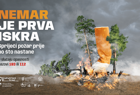 Protupožarna sezona u znaku kampanje ,,Nemar je prva iskra" - Gospodarstvo - Elatus