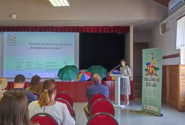 Završna konferencija projekta Poslijepodne iz bajke ,,Unaprjeđenje usluga za djecu u sustavu ranog i predškolskog obrazovanja" - Gospodarstvo - Elatus
