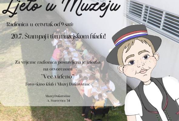 "Štampaj i ti u muzejskom hladu!" - Culture - Elatus