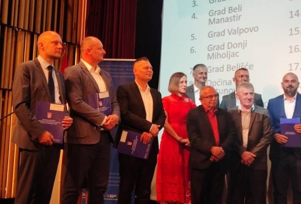 Općinama i gradovima s područja Osječko-baranjske županije 1,24 milijuna eura za projekte - Gospodarstvo - Elatus