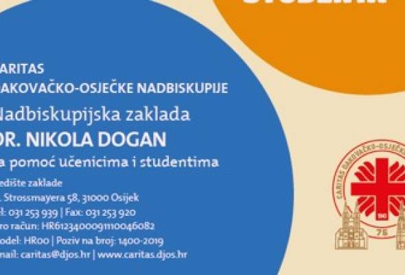 Caritas Đakovačko-osječke nadbiskupije novčano pomaže učenike i studente - Vijesti - Elatus