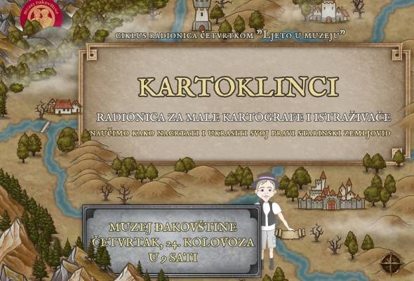 Muzej Đakovštine: Radionica za male kartografe i istraživače - Culture - Elatus