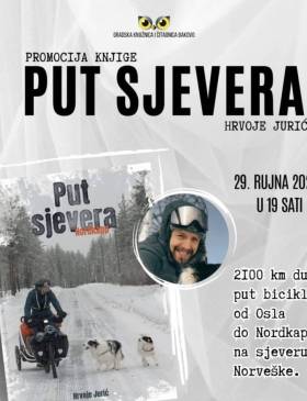 GKČ Đakovo:Promocija knjige Hrvoja Jurića „Put sjevera” - Culture - Elatus