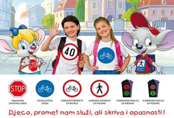 „Poštujte naše znakove“ - zaštitimo djecu u prometu - Vijesti - Elatus