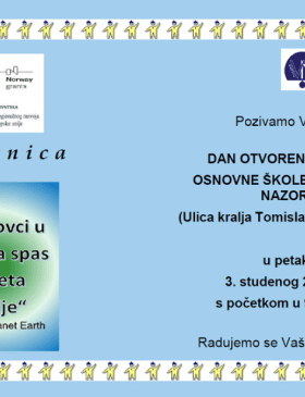 Dan otvorenih vrata Osnovne škole "Vladimir Nazor" - Vijesti - Elatus