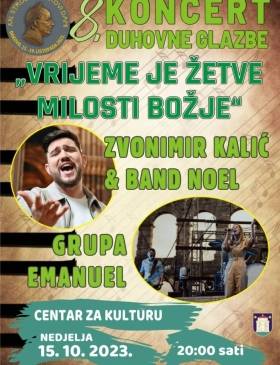 Koncert duhovne glazbe u Centru za kulturu - Culture - Elatus