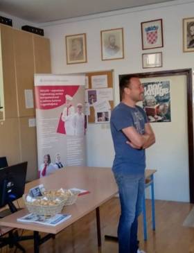 Predavanje Brune Šimleše u strukovnoj školi - Culture - Elatus