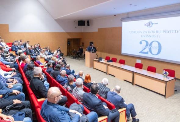 Udruga NE-ovisnost obilježila 20 godina rada - Vijesti - Elatus
