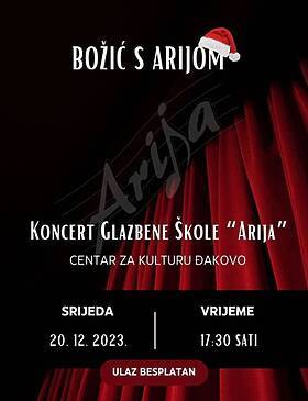 Koncert "Božić s Arijom" - Culture - Elatus