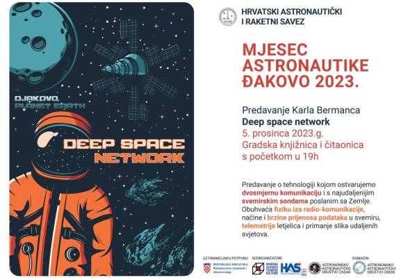 Novo predavanje ,,Deep space network" u sklopu Mjeseca astronautike u Đakovu - Culture - Elatus