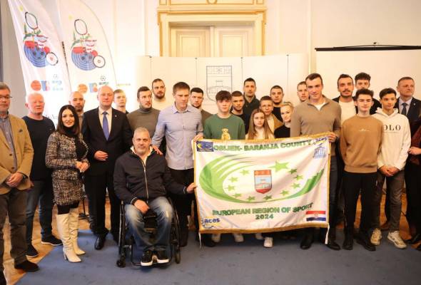Sportaši su ponos Osječko-baranjske županije, ove godine Europske regije sporta - Gospodarstvo - Elatus
