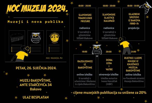 Muzej Đakovštine organizira 19. Noć muzeja - Culture - Elatus