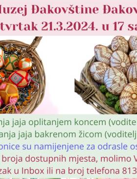 Radionice ukrašavanja jaja - Lifestyle - Novi Radio, Đakovo