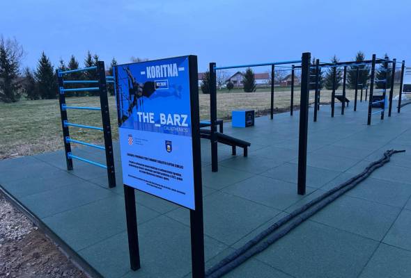Izgradnja i opremanje street workout igrališta u Općini Semeljci - Koritna - Sport - Novi Radio, Đakovo