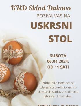 "Uskrsni stol" u KUD-u Sklad - Culture - Elatus