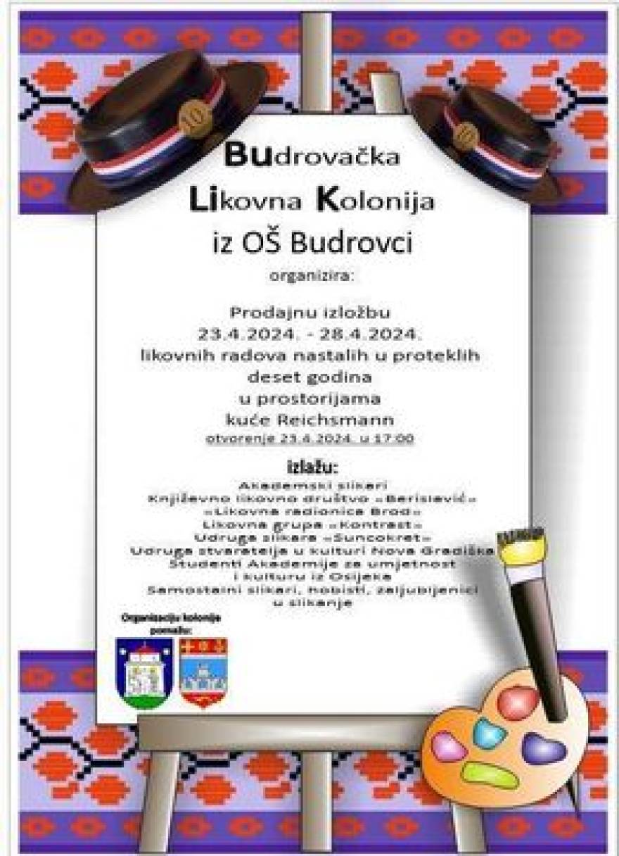 Deset godina Budrovačke likovne kolonije - Novi Radio, Đakovo