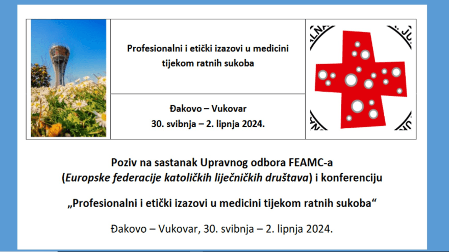 Europska konferencija katoličkih liječničkih društava - Novi Radio, Đakovo