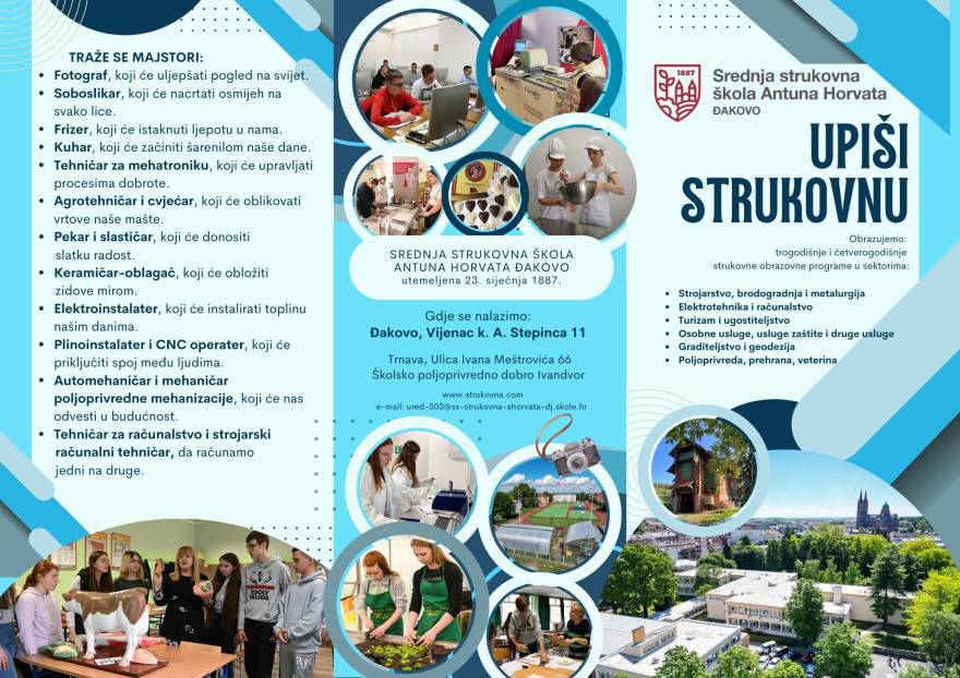 Dan otvorenih vrata Srednje strukovne škole Antuna Horvata - Novi Radio, Đakovo