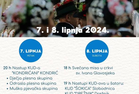 Lipanjske večeri u Kondriću - Culture - Elatus
