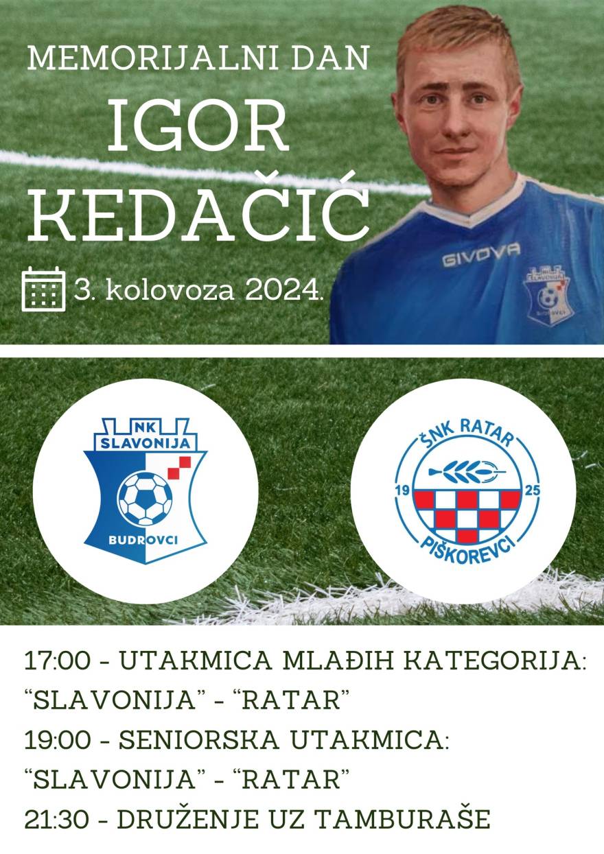 Memorijalni dan „Igor Kedačić” - Novi Radio, Đakovo