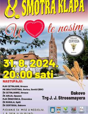 8. Smotra klapa u Đakovu - Culture - Elatus