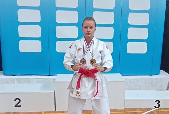 Đakovčanka Donatella Sertić nova je članica osječkog Karate kluba Esseker - Sport - Novi Radio, Đakovo