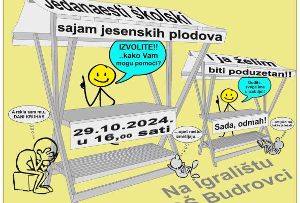 11. Školski sajam jesenskih plodova u Budrovcima - Culture - Elatus
