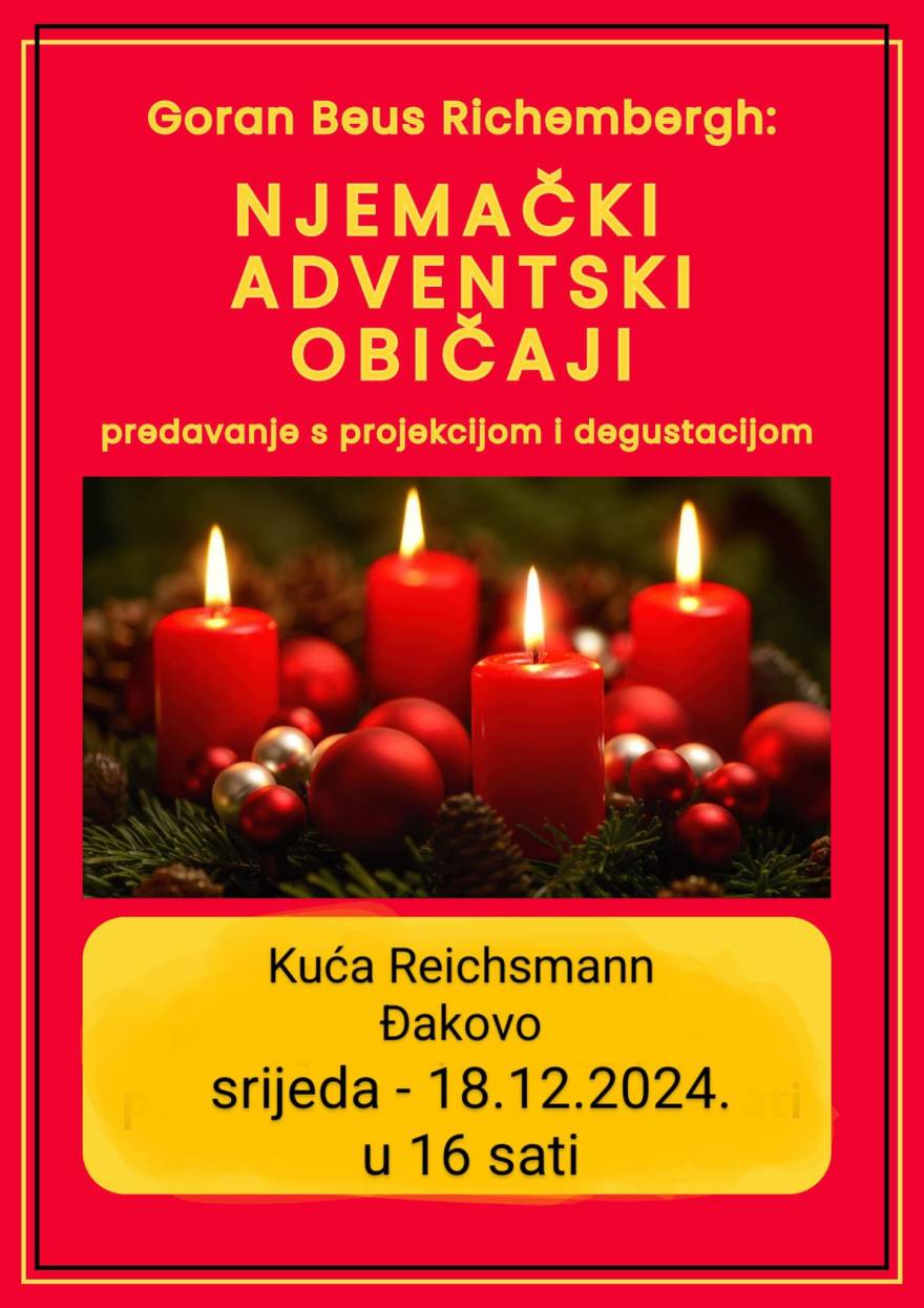 Predstavljanje knjige „Njemački adventski običaji“ - Novi Radio, Đakovo