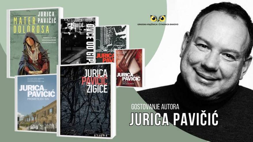 Gostovanje autora Jurice Pavičića - Novi Radio, Đakovo