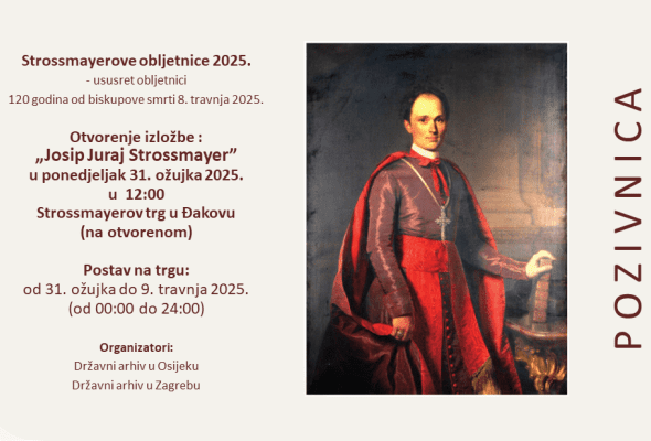 Izložba "J. J. Strossmayer" - Culture - Elatus