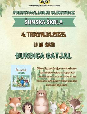 Đurđica Gatjal predstavlja svoju slikovnicu Šumska škola - Culture - Elatus