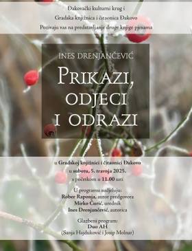 Predstavljanje knjige poezije Ines Drenjančević - Culture - Elatus