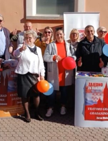 "Zajedno za Đakovo" u Budrovcima i Đurđancima - Politika - Novi Radio, Đakovo