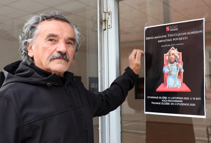 Otvorenje izložbe skulptura „Drvo masline: Tisućljetni korijeni hrvatske povijesti" - Culture - Elatus