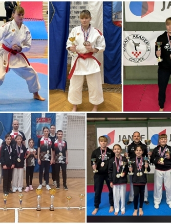 Donatelli pehar za 3.mjesto najuspješnije natjecateljice u katama - Sport - Novi Radio, Đakovo