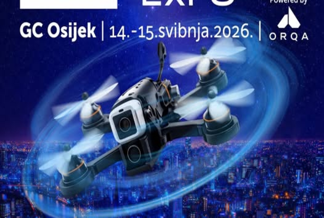 Osijek Drone Expo 2026 – Pow-ered by Orqa - Novi Radio, Đakovo